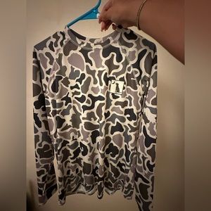 Local boy outfitters old school camo shirt